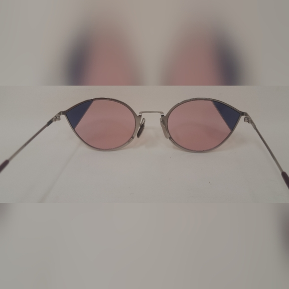 NEW Fendi Women's Sunglasses Butterfly Cut Eye Rose Silver FF0342/S 51-23-140 - Picture 14 of 16